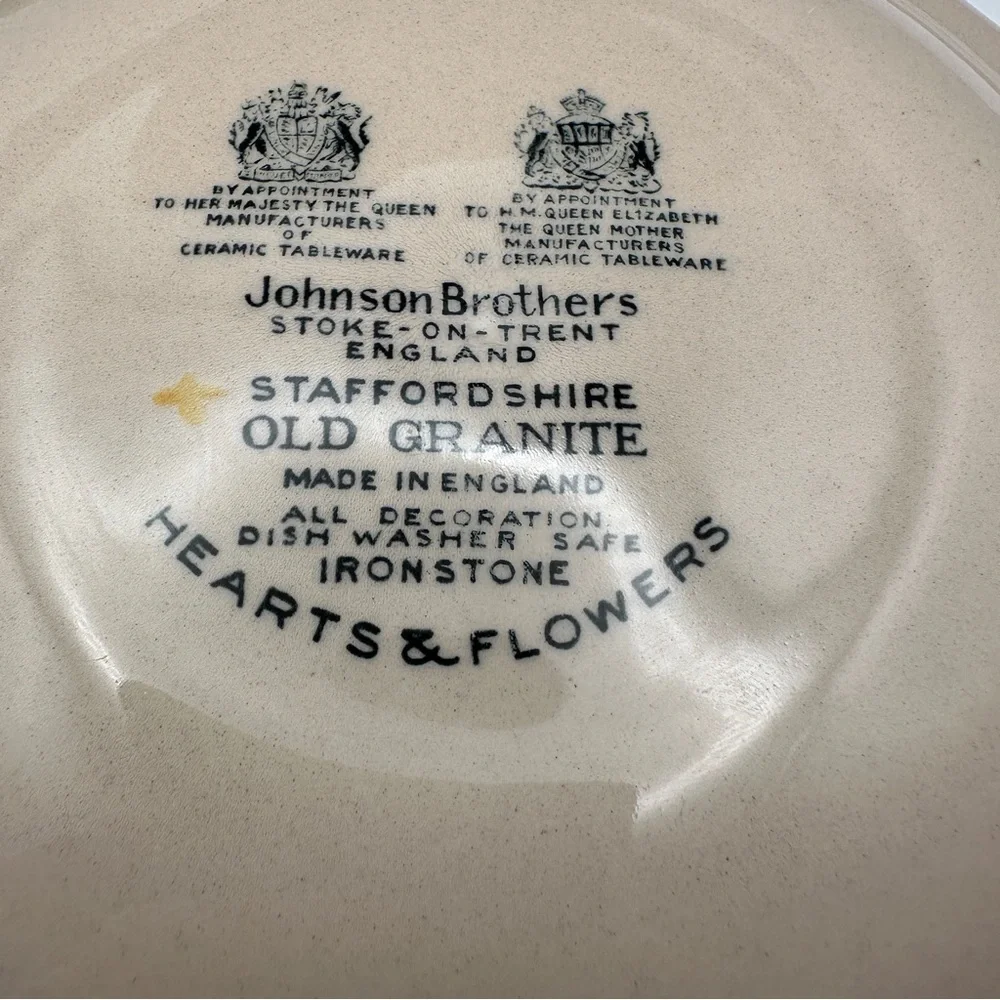 Staffordshire Johnson Bros Old Granite 